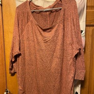 Maurice’s brand sweater size 2 in dusty peach color.